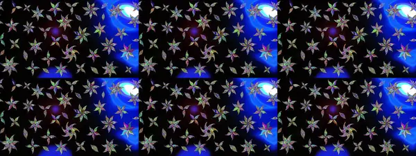 Çiçek arkaplan. Çizim raster deseni. Güzel kumaş deseni.