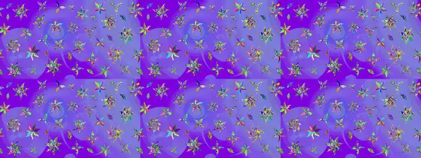 Çiçek arkaplanlı soyut zarafet eskiz deseni. Raster Güzel kumaş deseni.