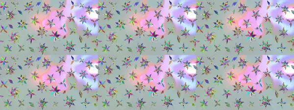 Özgürlük stili Millefleur 'lar. Taşralı şıklığı. Tekstil, duvar kâğıdı, kapaklar, yüzey, baskı, hediye paketi, hatıra defteri, dekupaj. Küçük yabani çiçeklerdeki halk modelini çiz..