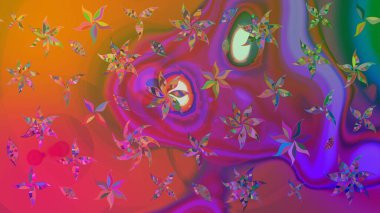 Suluboya tarzında mor renkli çiçekler. Mor renkte çiçekler olan çiçek deseni çiz.