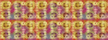 Elle çizilmiş sonbahar çiçeği deseni. Renkli sarı, bej ve pembe çizim kalıpları. Doodle tarzı. Tekstil ve kapak tasarımı için mükemmel. Sarı, bej ve pembe renkte çiçekler.