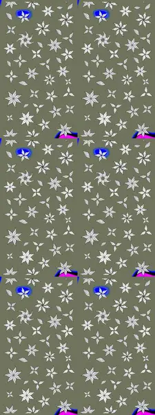 Yeşil lale çiçekli Raster eskiz deseni. Doğal kozmetik ürünleri, parfüm, çiçekçi dükkanı için bahar ihalesi tasarımı. Karşılama ya da düğün geçmişi olarak kullanılabilir. Paket kağıdı için en iyisi..