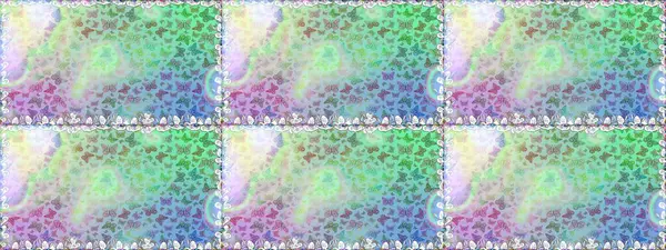 Raster illüstrasyonu. Tarafsız kelebek çizimi. Kıyafetler, erkekler, kızlar ve duvar kağıtları için soyut, pürüzsüz desen. Fantezi sevimli illüstrasyon. Güzel suluboya kelebekler.