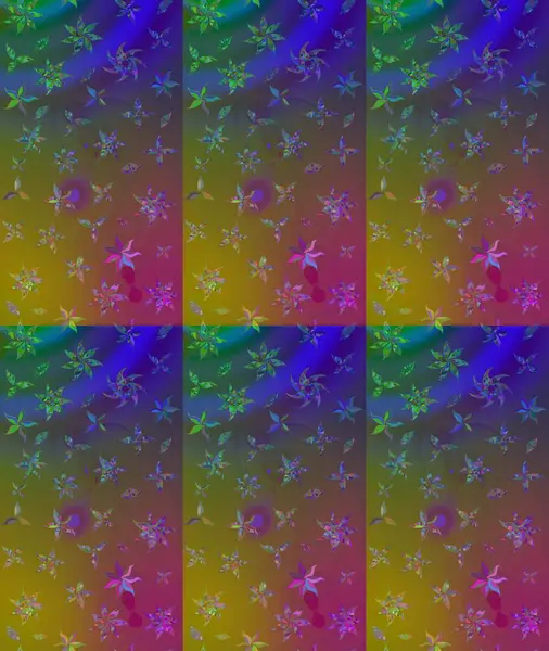 Bahar mevsimi. Raster güzel bir çiçek deseni çizmiş. Tatil havası. Nazik romantik baskı.