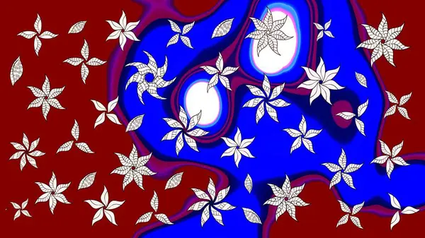 Kırmızı renkte çiçekler olan çiçek deseni çiz. Suluboya tarzında kırmızı renkte çiçekler.