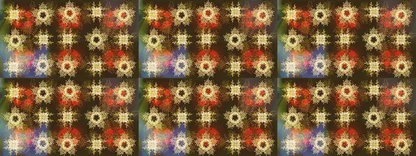 Grafiksel element dekorasyonu. Düz dizayn. Kar Tanesi Mozaik ikonu. Siluet kar taneleri tabelası izole edilmiş kahverengi, bej ve turuncu renkler. Sembol kışı, donmuş, Noel, yeni yıl tatili. Raster çizimi..