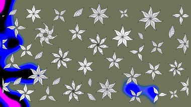 Sketch folk pattern in small wild flowers. Liberty style millefleurs. Floral meadow background for textile, wallpaper, covers, surface, print, gift wrap, scrapbooking, decoupage. Rustic chic.