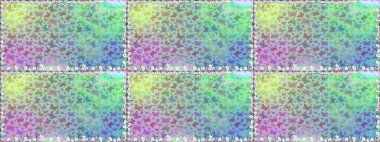 Mavi arka planda izole edilmiş web tasarımı için renk çizgisi raster seti. Kelebek. Kusursuz..