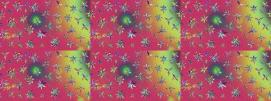 Pembe renkli çiçekler. Elle boyanmış suluboya resim çizimi çiçekler ve bitkiler.