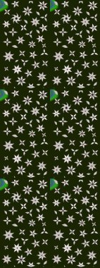 Zarif, parlak ve gri çiçek desenli tasarım. Sabıka fotoğraflarında, bebek kıyafetlerinde, duvar kâğıtlarında, paket kutularında falan kullanılabilir. Raster..