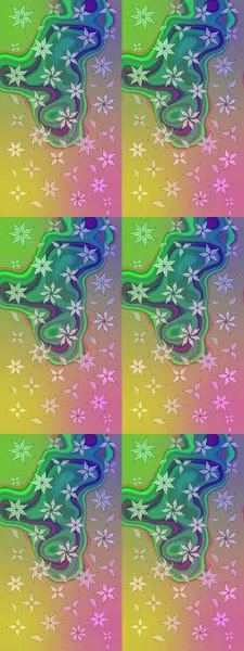 Eski usul küçük çiçekli şirin bir eskiz deseni. Moda arka planında parlak buketler. Kumaş, duvar kağıdı ve kağıt üzerine baskı yapmak için gelişen arka plan. Raster illüstrasyonu.