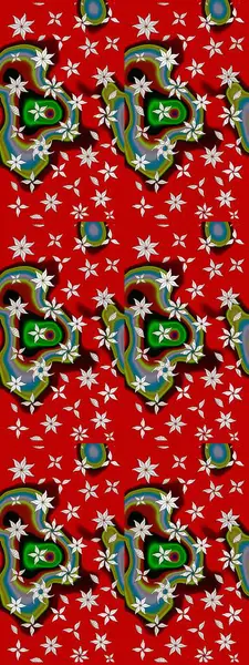 Klasik çiçek desenli. Yumuşak fayans. Yumuşak pamuk tasarımı. Paketleme, tekstil, duvar kâğıdı için çiçek eskizi. Raster taze dokusu.