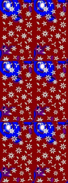 Çiçek arkaplan. Güzel kumaş deseni. Çizim raster deseni.