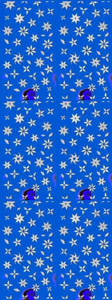 Moda baskısı. Çiçeğin suluboya çizimlerinin mükemmel deseni. Eski model. Raster illüstrasyonu. Suluboya çizim kalıbı. Dekorasyon ve tasarım için güzel desen.