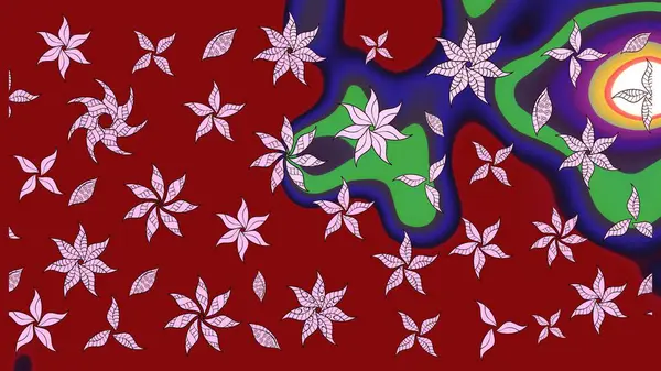 Etnik Mandala süsü. Raster Henna dövme stili. Tekstil, tebrik kartı, boyama kitabı, telefon kılıfı baskısı için kullanılabilir. Hint çiçekli desenli şal desenli..