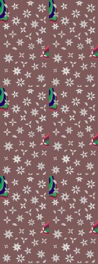 Çiçek arkaplanlı soyut zarafet eskiz deseni. Raster Güzel kumaş deseni.