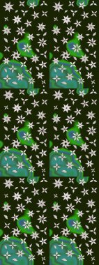 Çiçekli çiçek deseni, suluboya. Gri renkli çiçekler. Renkli bahar temalı eskiz kalıbı. Düz Çiçek Elementleri Tasarım Raster illüstrasyonu.