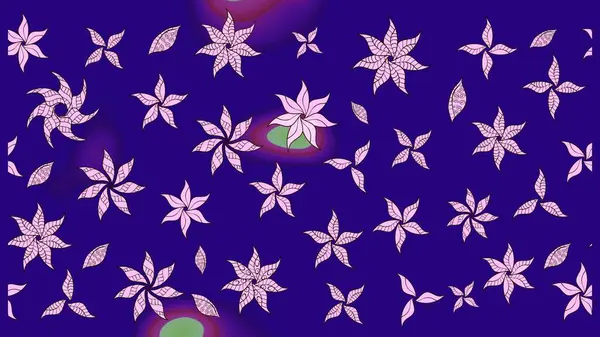 Mavi renkli çiçekler. Küçük çiçekte sevimli çiçek deseni var..