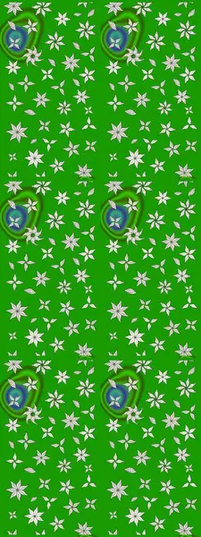 Parlak renkli çiçekli ve yeşil yapraklı harika bir çiçek deseni. Moda baskıları için zarif bir şablon. Modern çiçek arkaplanı. Halk stili.