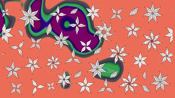 Raster şirin suluboya çiçek desenleri çiziyor. Büyük bir çiçek boyası seti. Kartlar, davetiyeler, tarih kartları ve daha fazlası için kullanılabilir.