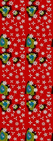 Klasik çiçek desenli. Paketleme, tekstil, duvar kâğıdı için çiçek eskizi. Yumuşak fayans. Raster 'ın taze dokusu. Yumuşak pamuk tasarımı.