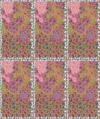 Sonsuz. Çizim, karalama, karalama. Raster. Moda Kumaşı Tasarımı. Kelebekli soyut çiçek arkaplanı çiz.