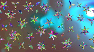 Tekstil, tebrik kartı, boyama kitabı, telefon kılıfı baskısı için kullanılabilir. Raster Henna dövme stili. Kızılderili desenli desenli desenli şal deseni. Etnik Mandala süsü.