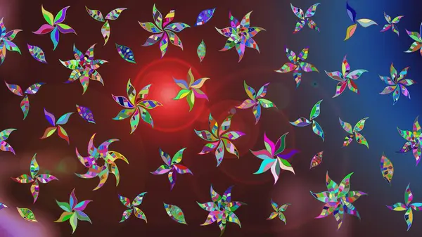 Dekorasyon ve tasarım için güzel bir desen. Suluboya desenli çiçek deseni. Moda baskısı. Çiçeğin suluboya çizimlerinin mükemmel deseni. Ayarlanmış.