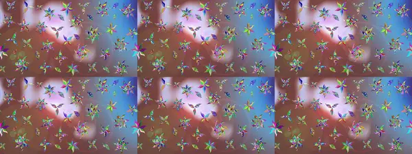 Raster çiçek izi. Çiçek rengi eskiz deseni. Raster Yumuşak kumaş deseni. Klasik taslak çizimi.