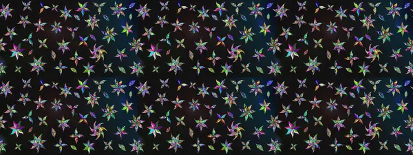 Modern çiçek arkaplanı. Moda baskıları için zarif bir şablon. Parlak renkli çiçekleri ve gri renkli yaprakları olan harika bir çiçek deseni. Halk stili.