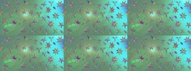 Güzel suluboya yaz çiçekleri deseni..