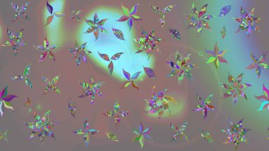 Gri renkli çiçekler. Yumuşak, bahar çiçekli arka plan. Raster çiçek desenli ve çiçekli..