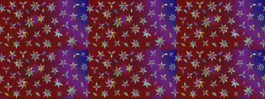 Kırmızı renkte çiçekler. Nazik, narin çiçek arkaplanı. Raster çiçek desenli ve çiçekli..