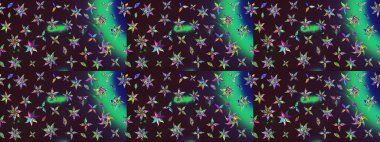 Renkli Bahar Teması eskiz kalıbı. Düz Çiçek Elementleri Tasarımı. Eskiz klasiği. Raster Şirin kumaş deseni.