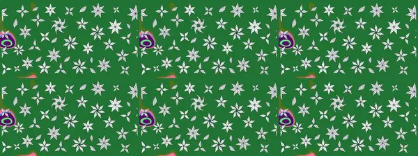 Yeşil lale çiçekli Raster eskiz deseni. Doğal kozmetik ürünleri, parfüm, çiçekçi dükkanı için bahar ihalesi tasarımı. Karşılama ya da düğün geçmişi olarak kullanılabilir. Paket kağıdı için en iyisi..