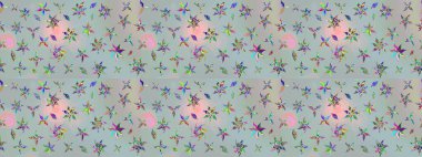 Etnik Mandala havlusu. Raster Henna tarzı. Sınır Kızılderili çiçekli paisley patten. Taslak süsleme izi. Tebrik kartı arkaplanı, boyama kitabı, arkaplan, tekstil için kullanılabilir.