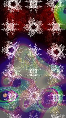 Kar taneleri izole edildi. Tarafsız, siyah ve gri renklerde kar tanesi süsü. Güzel süs eşyası. Kar tanesi süsü Raster illüstrasyonu.