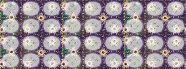 Sevimli çiçek raster deseni. Renkli Bahar Temalı Kusursuz Arkaplan. Tarafsız renklerde çiçekler. Düz Çiçek Elementleri Tasarımı.