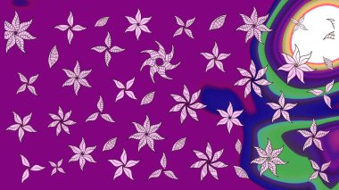 Büyük bir çiçek boyası seti. Raster şirin suluboya çiçek desenleri çiziyor. Kartlar, davetiyeler, tarih kartları ve daha fazlası için kullanılabilir.