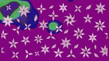 Suluboya çizim kalıbı. Dekorasyon ve tasarım için güzel bir desen. Moda baskısı. Raster illüstrasyonu. Çiçeğin suluboya çizimlerinin mükemmel deseni. Eski.