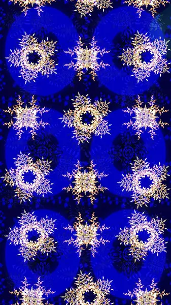 Soyut duvar kâğıdı, ambalaj dekorasyonu. Tarafsız, mavi ve siyah renkler üzerine bir resim. Basit bir kar tanesi. Kışın sembolü, mutlu noeller, mutlu yeni yıl kutlaması Raster illüstrasyonu..