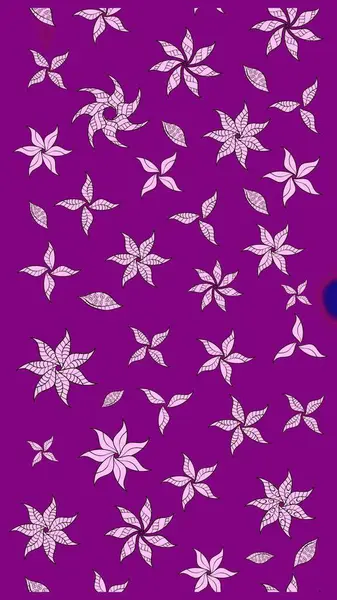 Güzel çiçek deseni. Düz Çiçek Elementleri Tasarımı. Mor renkli çiçekler. Renkli Bahar Teması çizim şablonu.