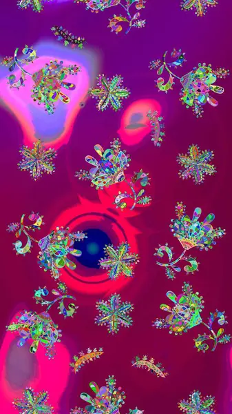 Küçük çaplı çiçeklerdeki basit şirin desenler. Tekstil veya kitap kapakları, imalat, duvar kağıtları, baskı, hediye paketi ve yapıştırma kitabı için çiçek eskizi geçmişi. Raster illüstrasyonu.