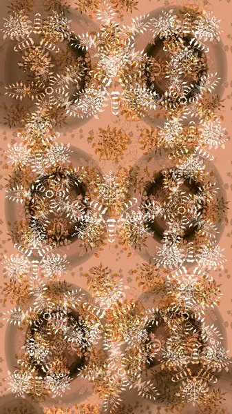 Renkli elementlerle Raster ilginç desen.