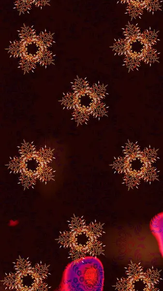 Raster illüstrasyonu. Kar taneleri ve raster arkaplanlı Noel karalaması deseni.