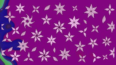 Raster illüstrasyonu. Küçük çiçekteki sevimli çiçek deseni. Modaya uygun kumaş deseni. Tony 'nin kumaş desenini çiz.