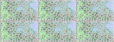 Tarafsız renklerde resimler. Bir sürü kelebek desenli kusursuz desen. Fantezi çizimi. Erkekler, kızlar, kıyafetler, duvar kağıtları için soyut bir model. Raster..