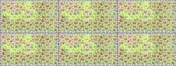 Raster illüstrasyonu. Oldukça pürüzsüz bir kelebek dokusu ve nötr bir leke. Bahar Kelebeği teması. Duvar kağıdı için böcek dokusunun tekrarı.