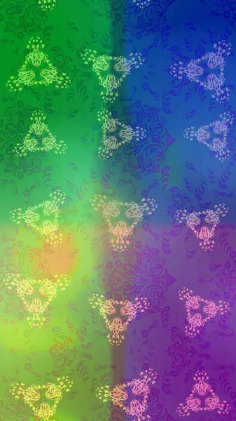 Soyut kış altın süsü. Renkli arka planda izole tatlı kar taneleri. Güzel kar tanesi. Yuvarlak raster kar tanesi. Raster illüstrasyonu.