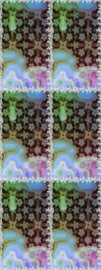 Tekstil tasarımı için gri renkli geleneksel halk çiçekleri buketi. Çiçeksiz desenli nakış işlemeli gelincikler ve vadi zambaklarıyla.